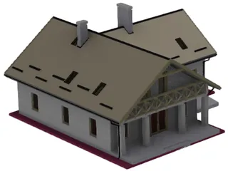 House 3D Model preview