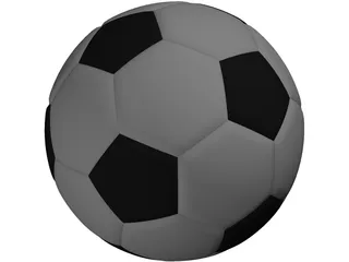 Football 3D Model preview