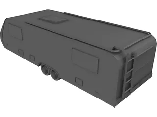 Caravan 3D Model preview