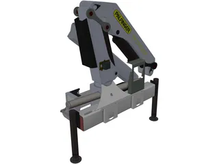 Palfinger Crane PK33002 3D Model preview