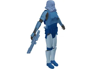 Star Wars Stormtrooper 3D Model preview