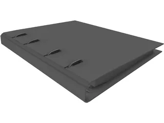 Folder 3D Model preview