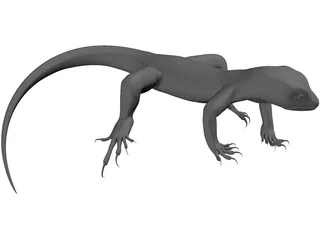 Lizard 3D Model preview