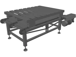 Pallet Dispenser 3D Model preview