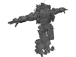Atlas Titan 3D Model preview