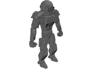 Robot 3D Model preview
