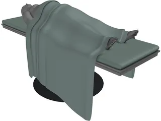 Forensic Subject 3D Model preview