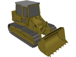 Liebherr Laderaupe 3D Model preview