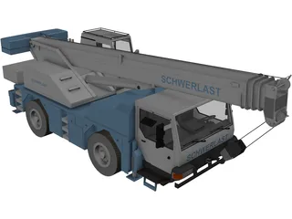 Schwerlast Lifter 3D Model preview