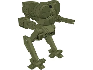 Chimera Battletech 3D Model preview