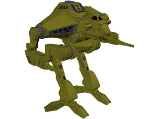 Cougar Battletech 3D Model preview