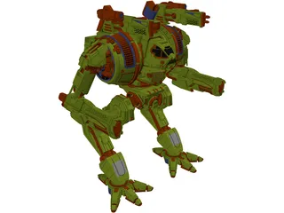 BloodAsp Battletech 3D Model preview