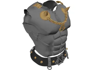 Breat Plate 3D Model preview