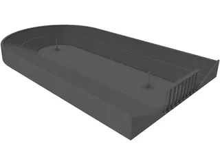 Circus Maximus 3D Model preview