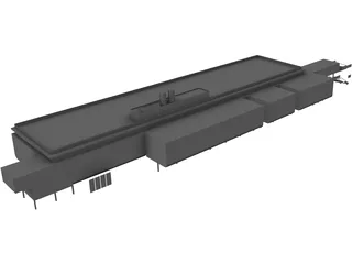 GENOA Aquarium 3D Model preview