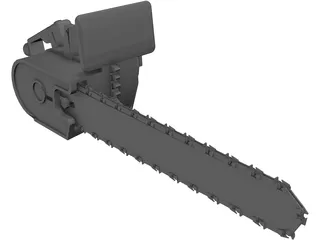 Chainsaw 3D Model preview