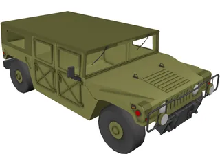 Hummer 3D Model preview