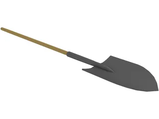 Shovel 3D Model preview