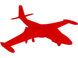 F2H-2 Banshee 3D Model preview