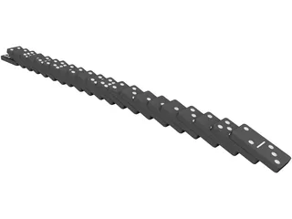 Dominos 3D Model preview