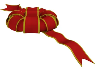 Fancy Bow 3D Model preview