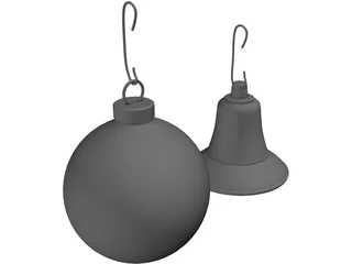 Ornaments 3D Model preview