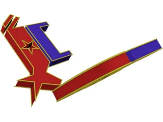 U.S. Political Symbols 3D Model preview