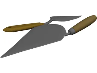 Concrete Spats 3D Model preview