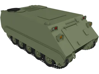M-113 3D Model preview