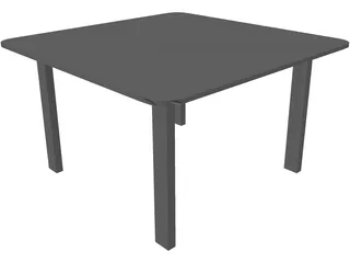 Table Coffee 3D Model preview