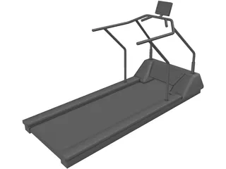 Treadmill 3D Model preview