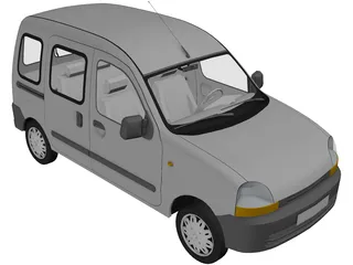Renault Kangoo Combi 3D Model preview