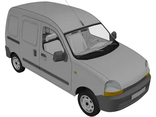 Renault Kangoo Express 3D Model preview