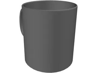 Coffee Mug 3D Model preview