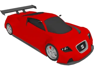 Seat Concept 3D Model preview