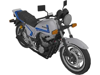 Honda CBR750 3D Model preview