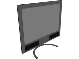 Monitor 3D Model preview