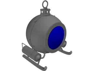 Bathyscaphe 3D Model preview