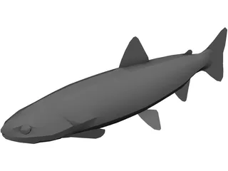 Amemasu 3D Model preview