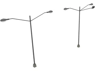 Street Lights 3D Model preview
