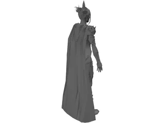 Werner Girl 3D Model preview