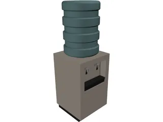 Drinking Fountain 3D Model preview