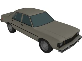 Plymouth Aspen (1981) 3D Model preview
