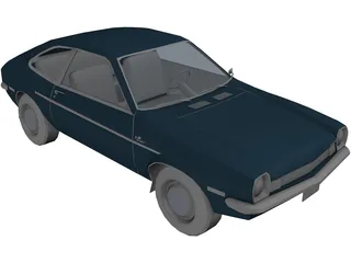 Ford Pinto (1973) 3D Model preview