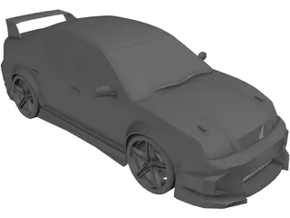 Volkswagen Bora RS [Tuned] 3D Model preview