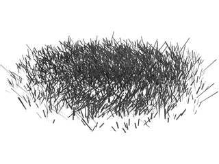 Grass 3D Model preview