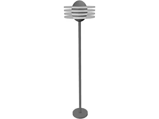 Lamp Floor 3D Model preview