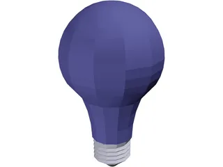 Light Bulb 3D Model preview