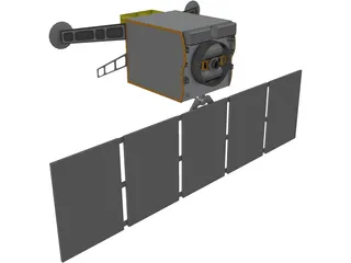 Space Based Infrared Satellite (SBIRS) 3D Model preview