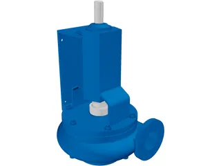 Centrifugal Pump Halco 2500 Supreme 3D Model preview
